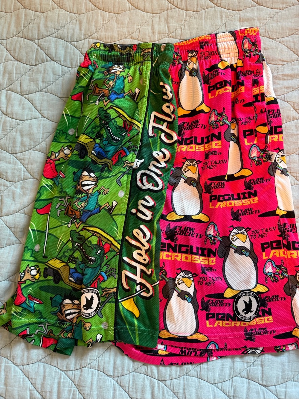 FLOW SOCIETY Youth XL Bundle: Hole in One + Penguin Lacrosse